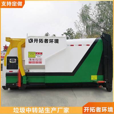 高效环卫解决方案 移动式垃圾中转站压缩机的深度解析
